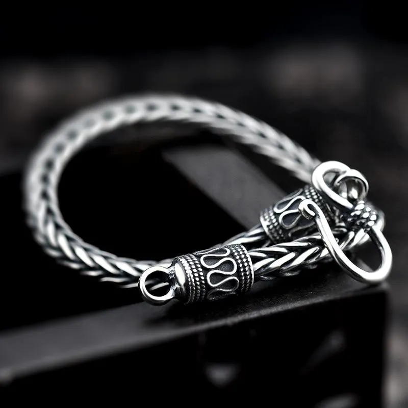 Vintage Braided Chain Bracelet