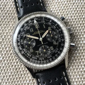 Vintage Breitling Navitimer 806 Steel Venus 178 Chronograph 1958 AOPA Wristwatch