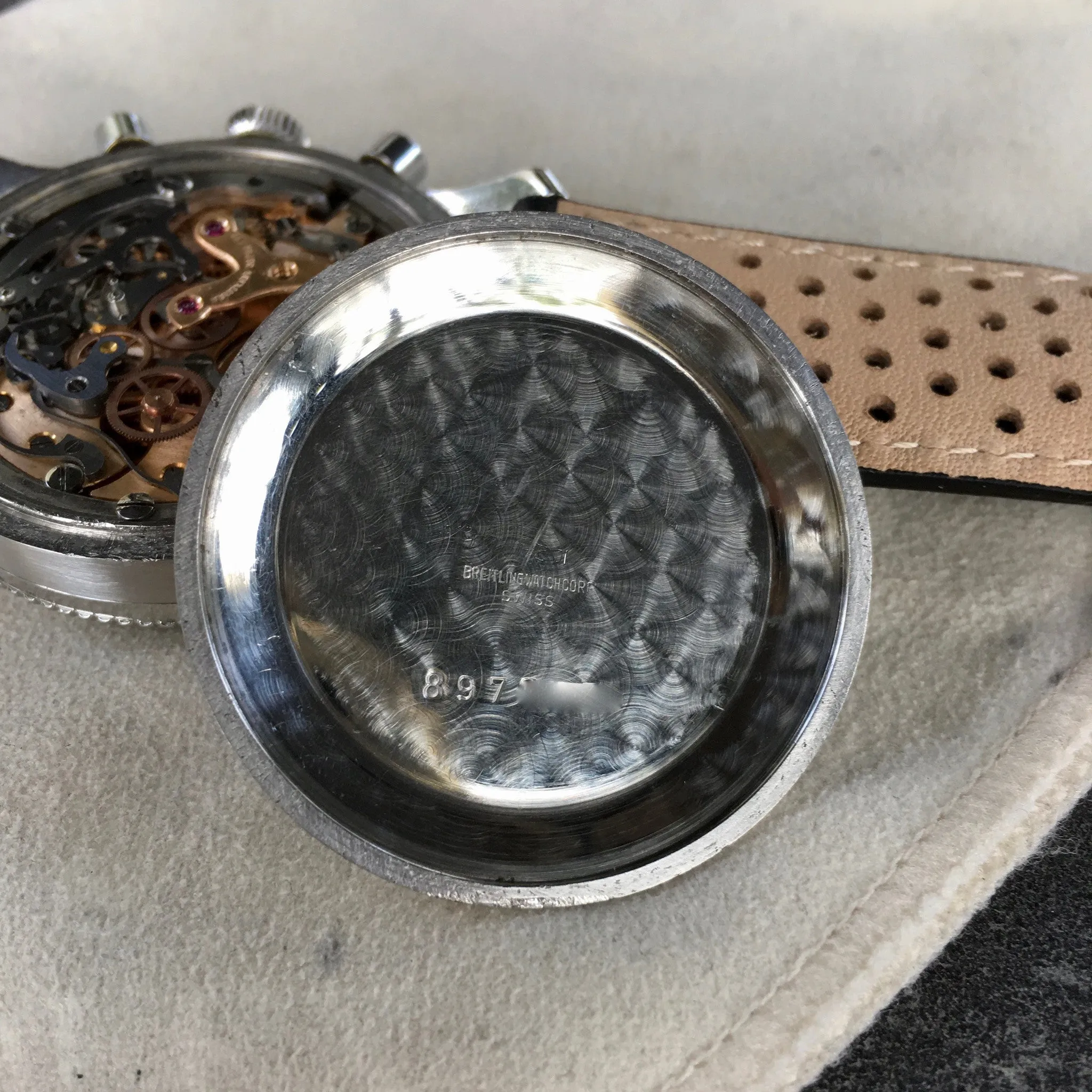 Vintage Breitling Navitimer 806 Steel Venus 178 Chronograph 1958 AOPA Wristwatch