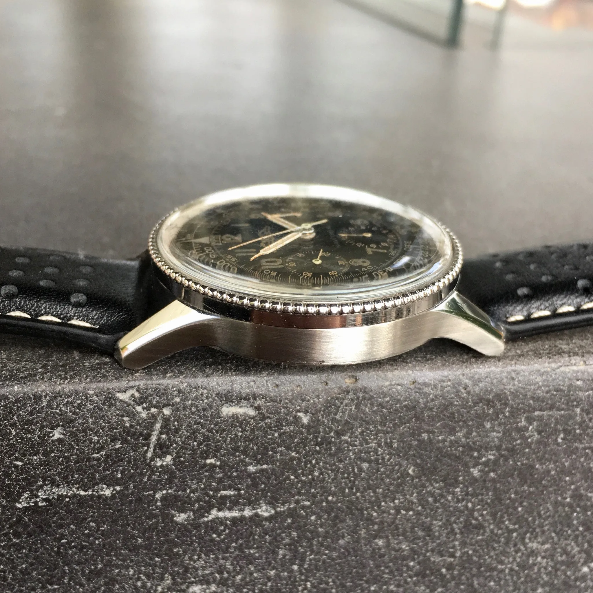 Vintage Breitling Navitimer 806 Steel Venus 178 Chronograph 1958 AOPA Wristwatch