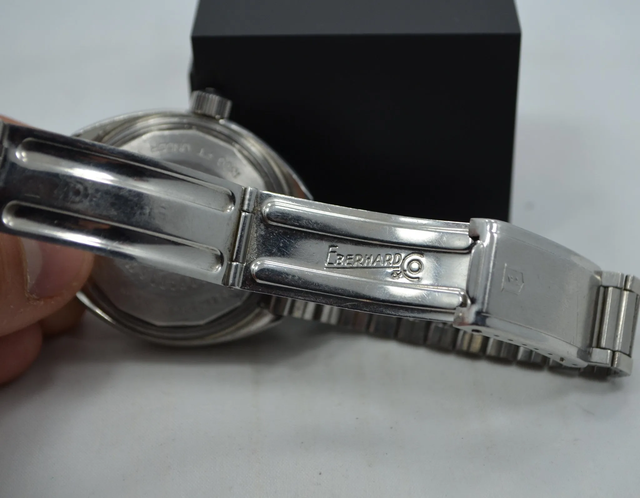 Vintage Eberhard & Co. Scafograf 400M Ref. 26028 Automatic Divers Wristwatch