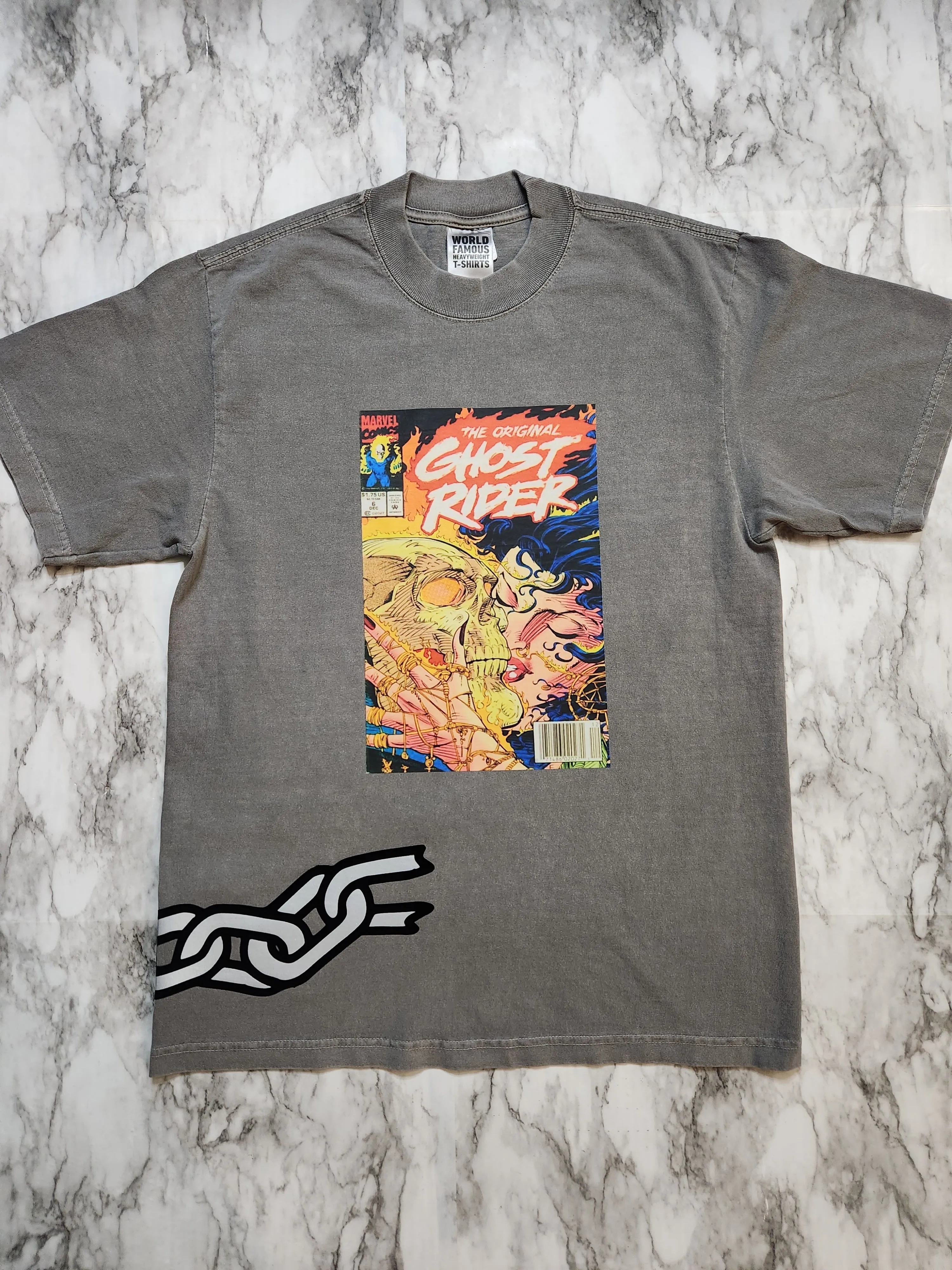 Vintage Ghost Rider Comic T-Shirt (Chain)