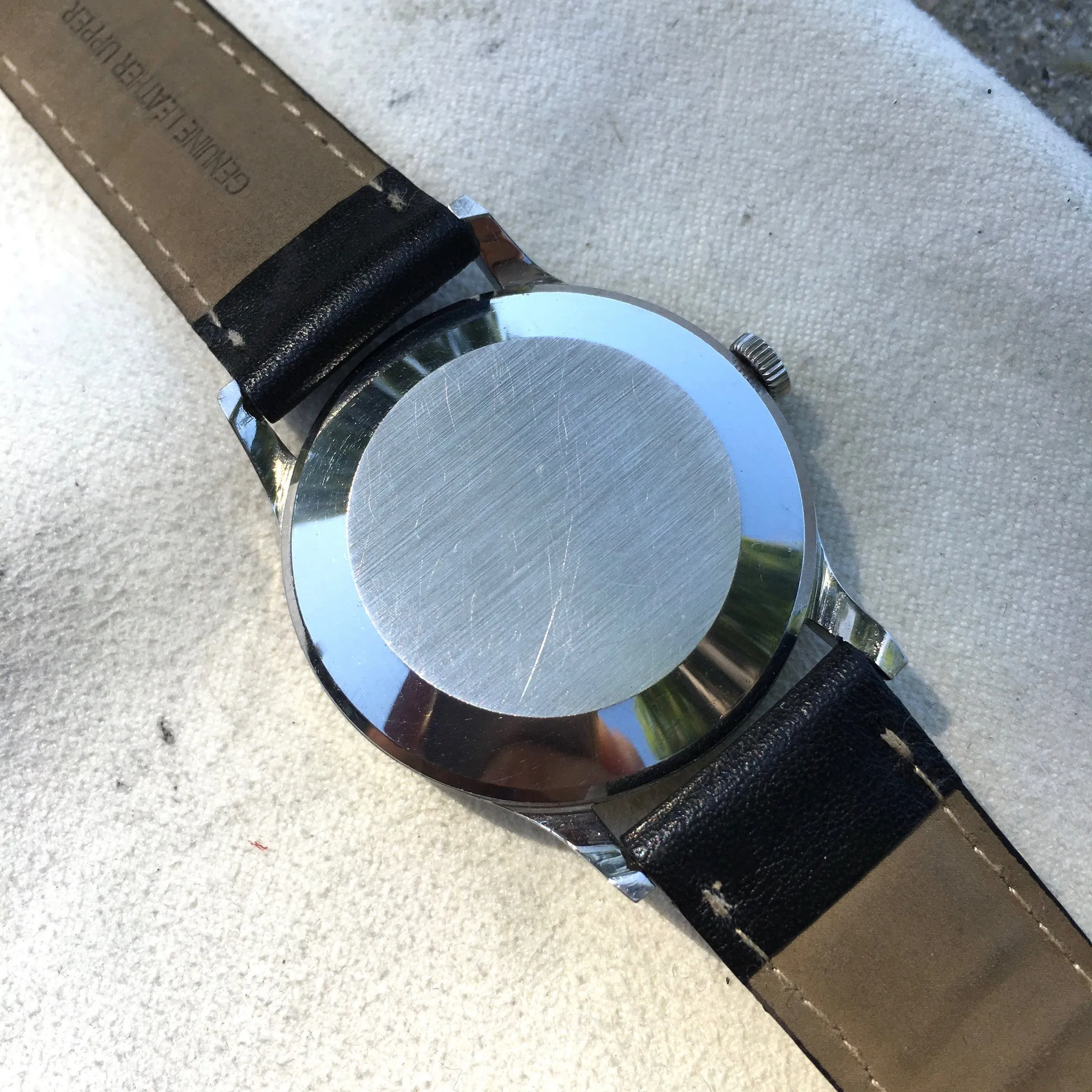 Vintage IWC Shaffhausen 809A Automatic Cal. 8541 Turler Signed Steel Watch