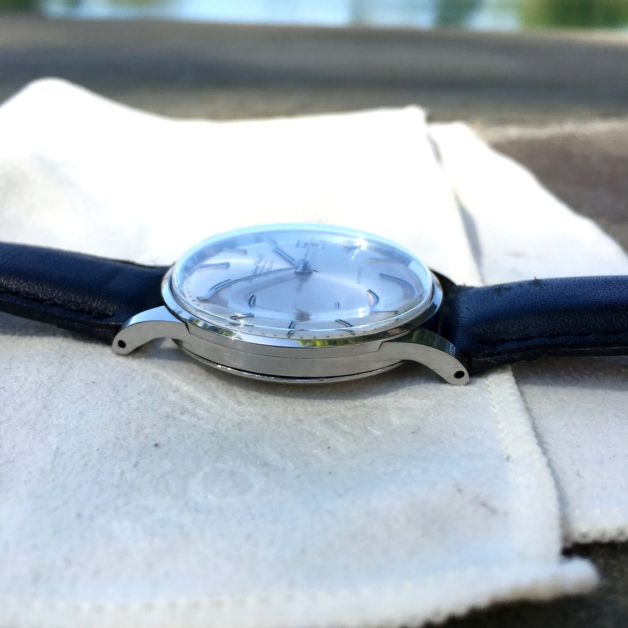 Vintage IWC Shaffhausen 809A Automatic Cal. 8541 Turler Signed Steel Watch