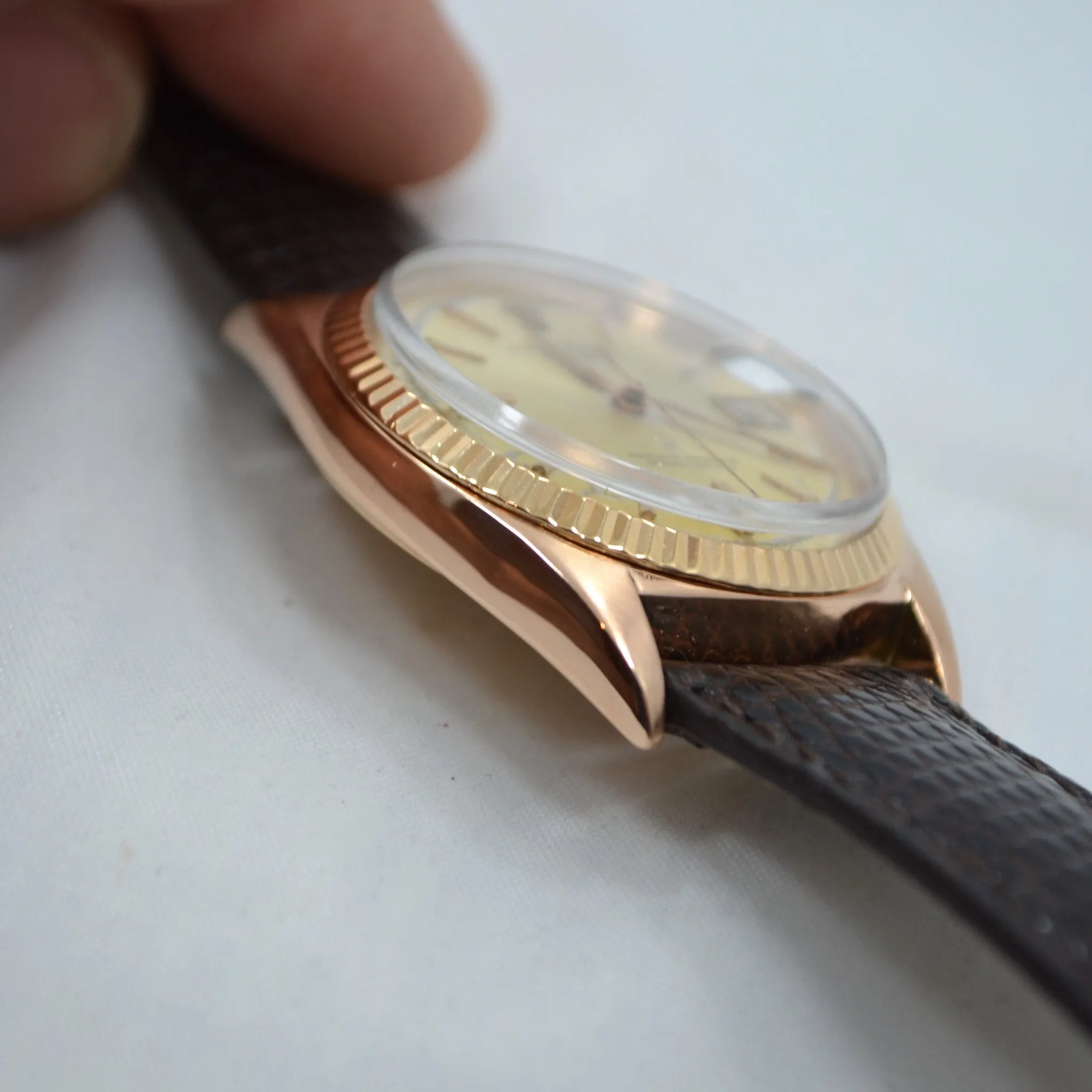 Vintage LeCoultre Stainless Steel Chronograph Valjoux 72 Wristwatch 1960's
