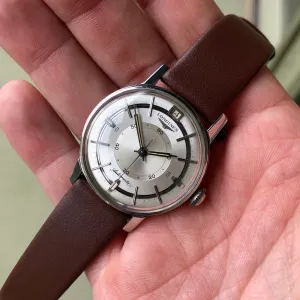 Vintage Longines 2579 Stainless Steel Caliber 341 Automatic 35mm Wristwatch