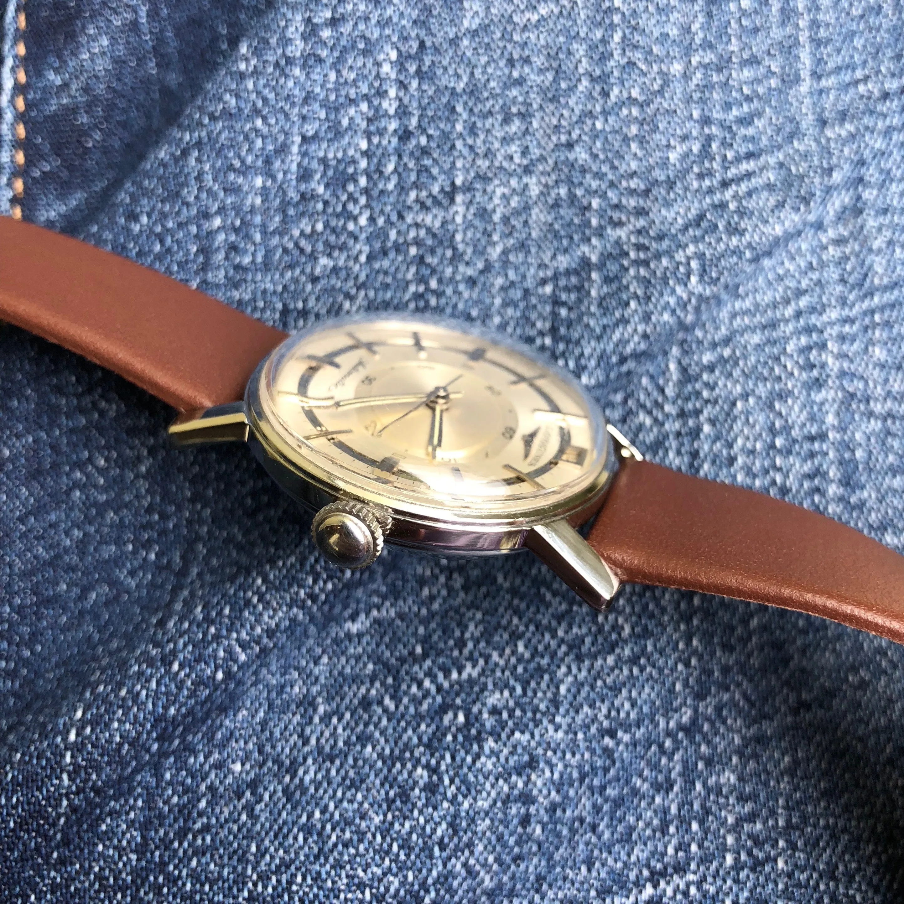 Vintage Longines 2579 Stainless Steel Caliber 341 Automatic 35mm Wristwatch