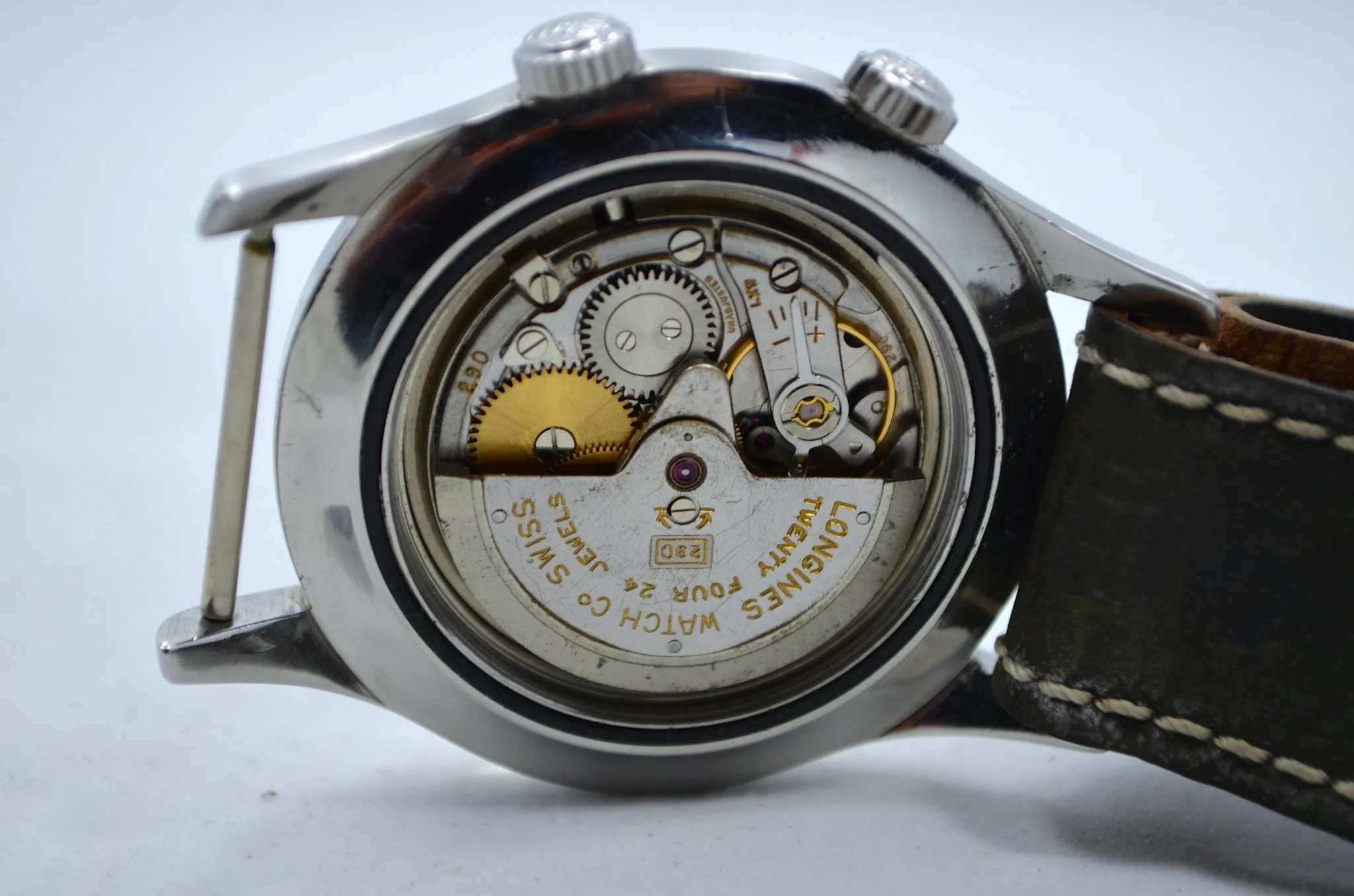 Vintage Longines Compressor 7150-1 Divers 1960's Automatic Stainless Steel Wristwatch
