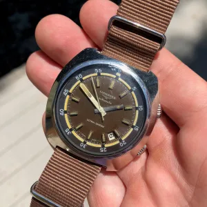 Vintage Longines Ultra-Chron Super Compressor 8221-3 Automatic Caliber 431 Wristwatch