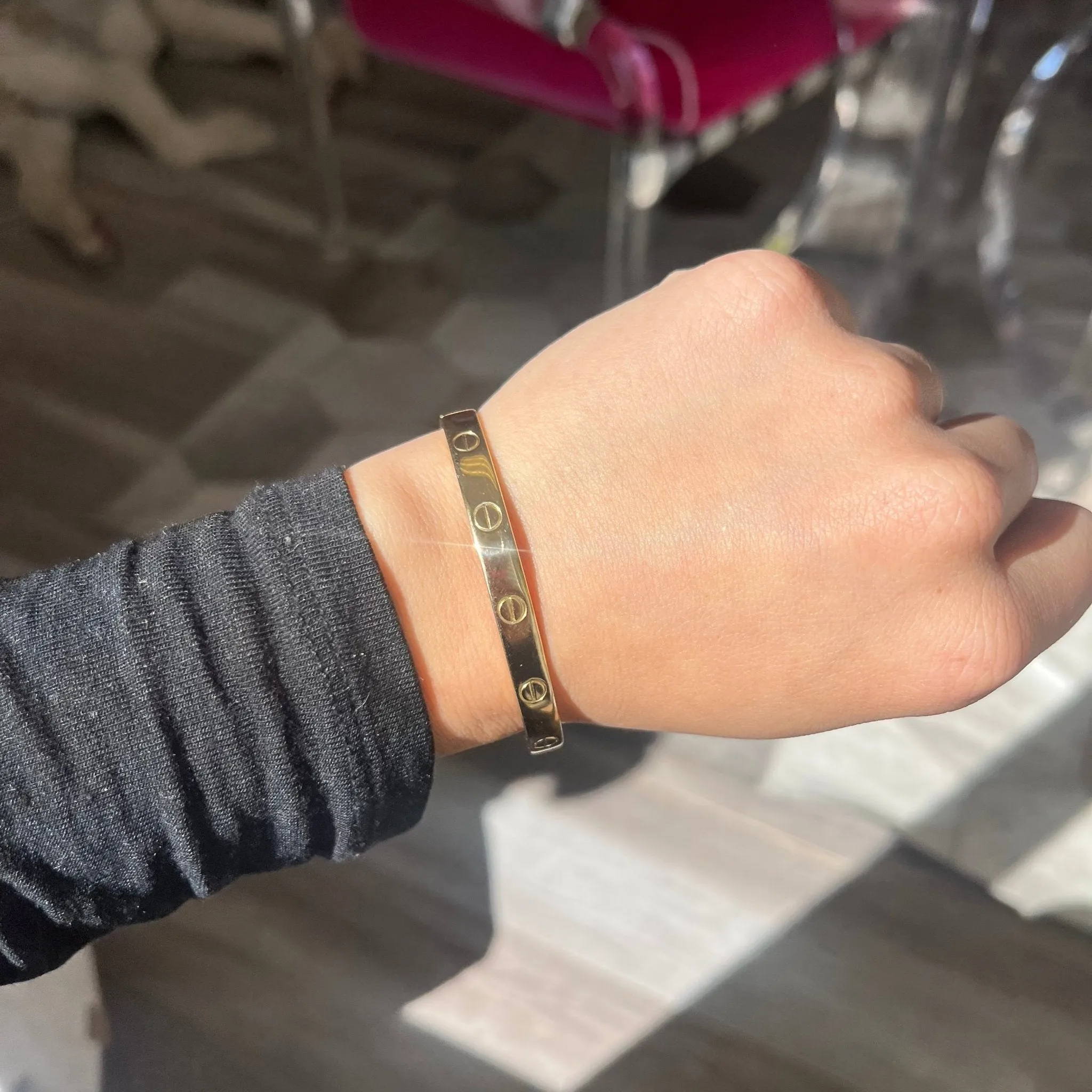 Vintage Love Bangle by Aldo Cipullo for Cartier