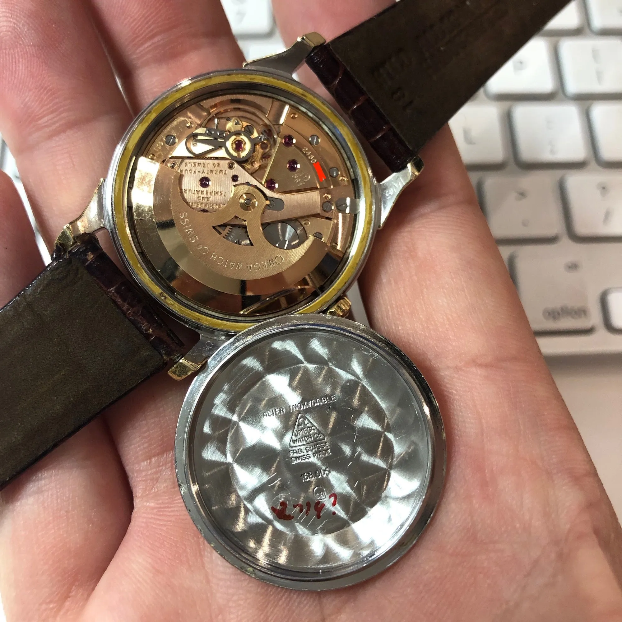 Vintage Omega Constellation 168.005 Chronometer Cal. 561 Automatic Gold Top Steel Wristwatch Circa 1966