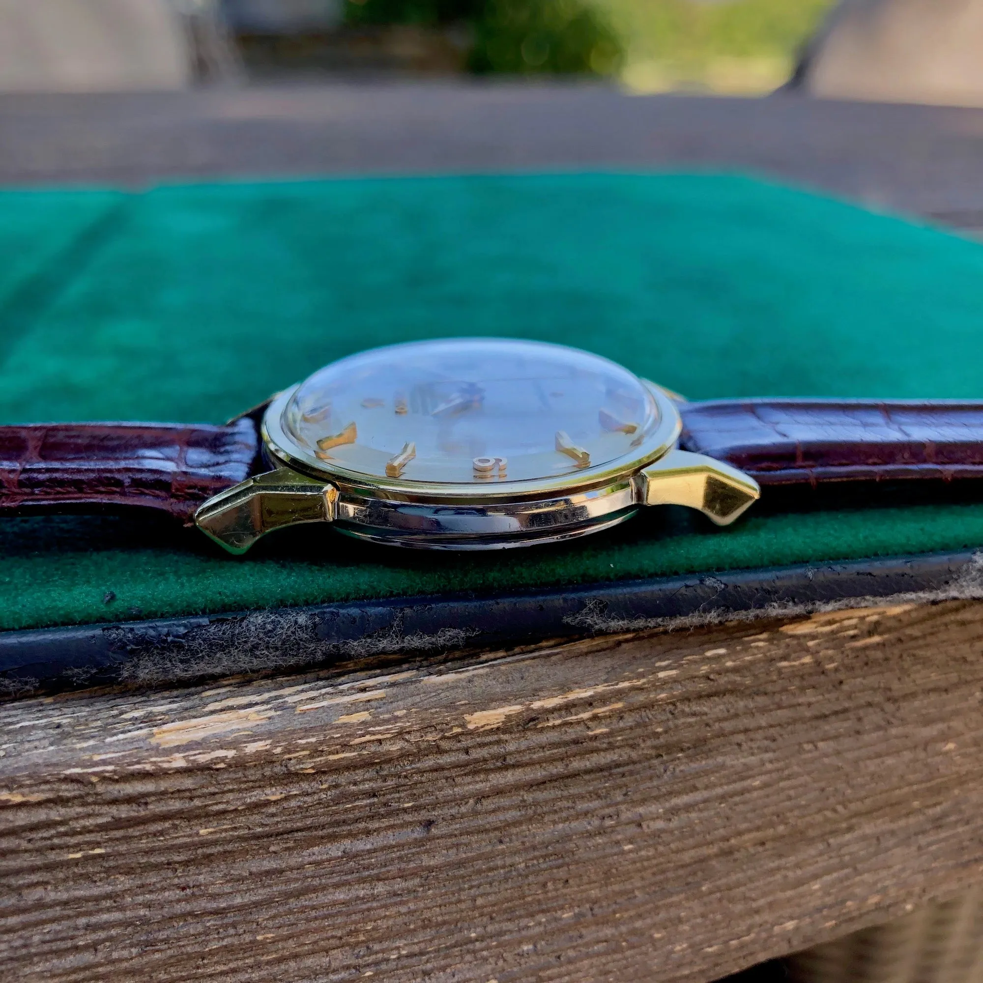 Vintage Omega Constellation 168.005 Chronometer Cal. 561 Automatic Gold Top Steel Wristwatch Circa 1966