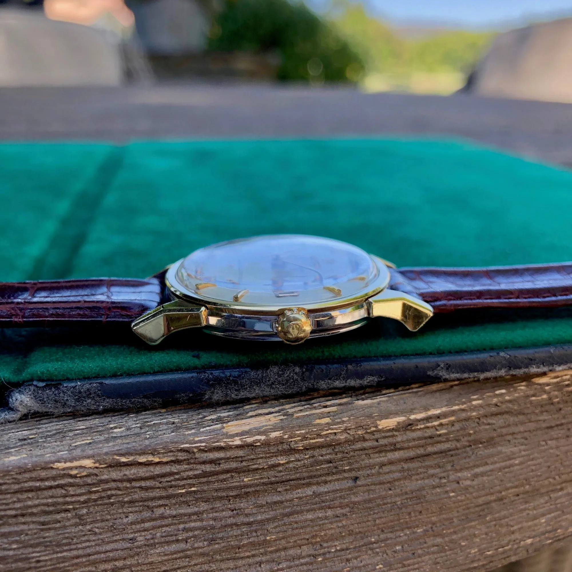 Vintage Omega Constellation 168.005 Chronometer Cal. 561 Automatic Gold Top Steel Wristwatch Circa 1966