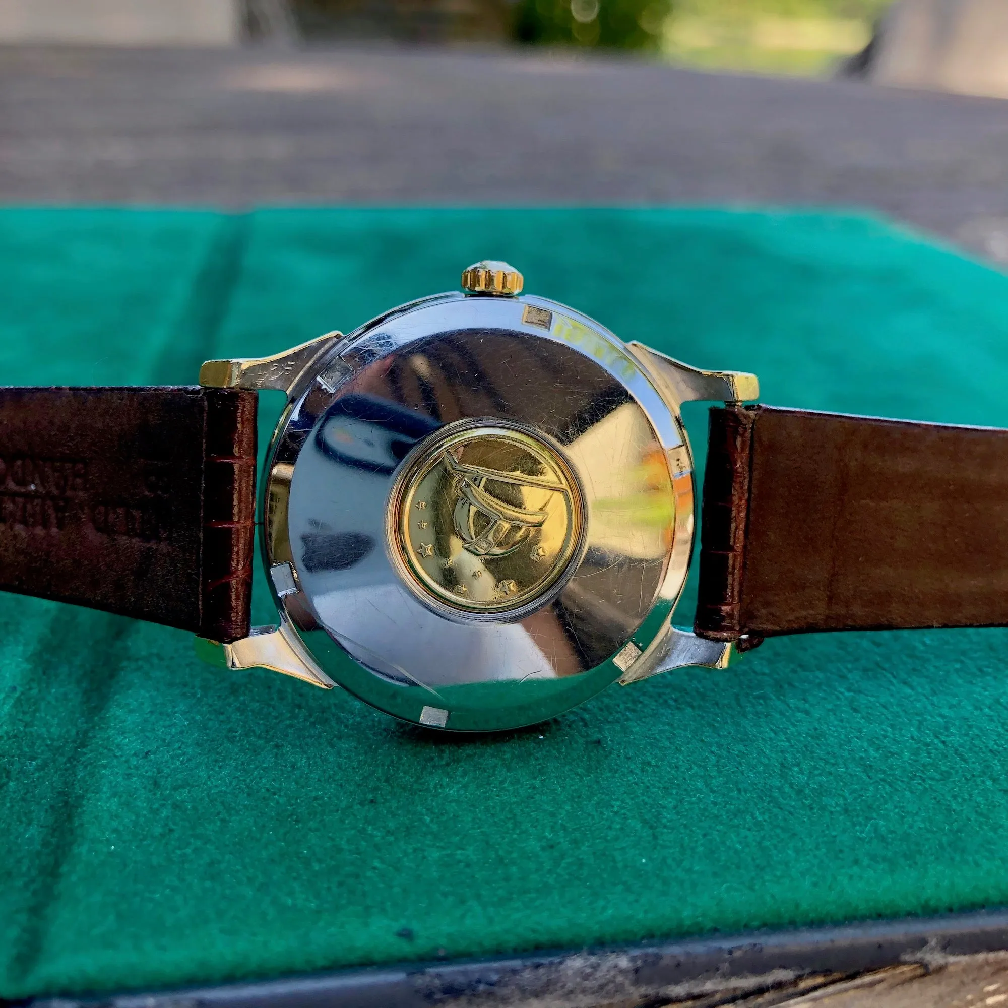 Vintage Omega Constellation 168.005 Chronometer Cal. 561 Automatic Gold Top Steel Wristwatch Circa 1966