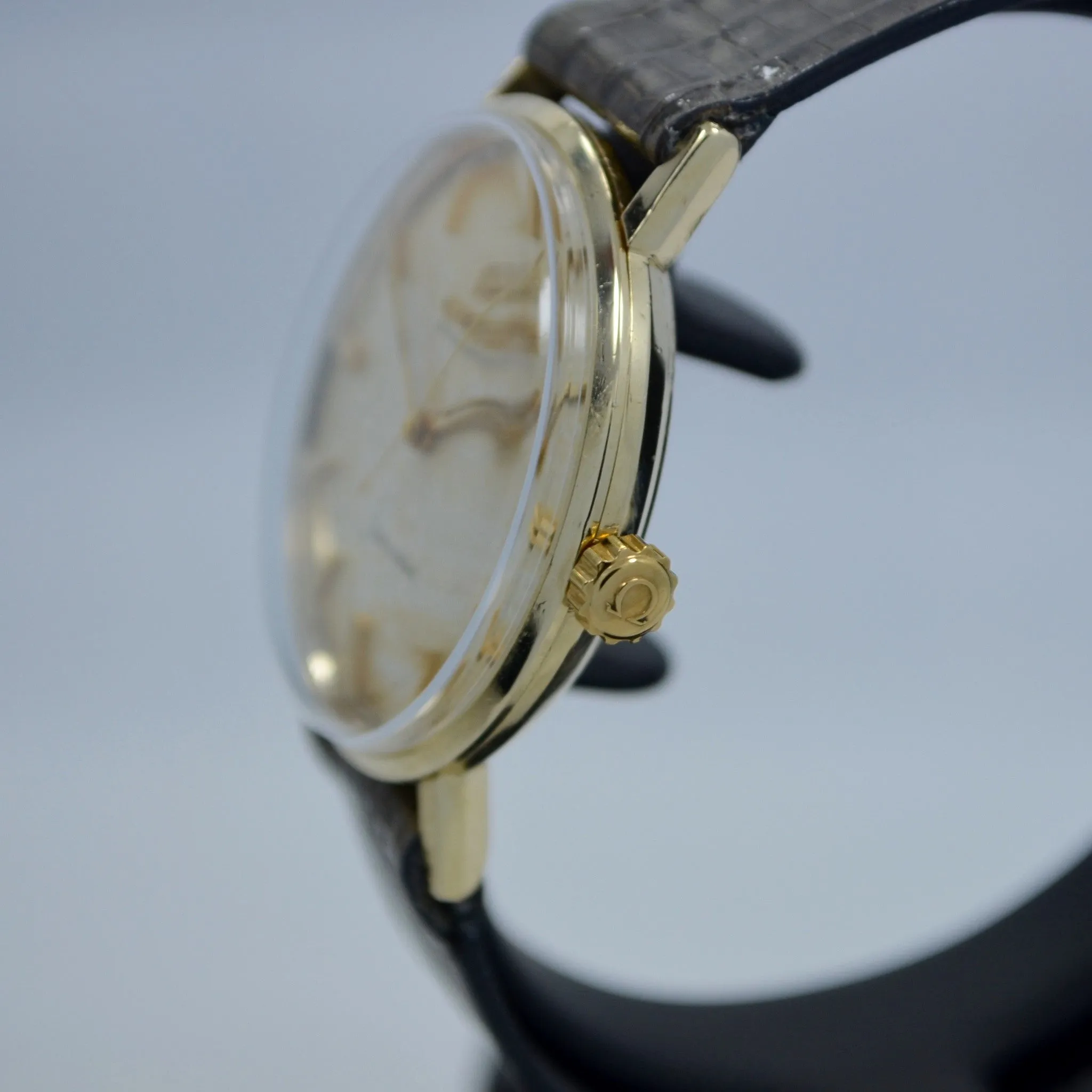 Vintage Omega Seamaster 6590-1 14K Solid Yellow Gold Cal. 550 Automatic Watch