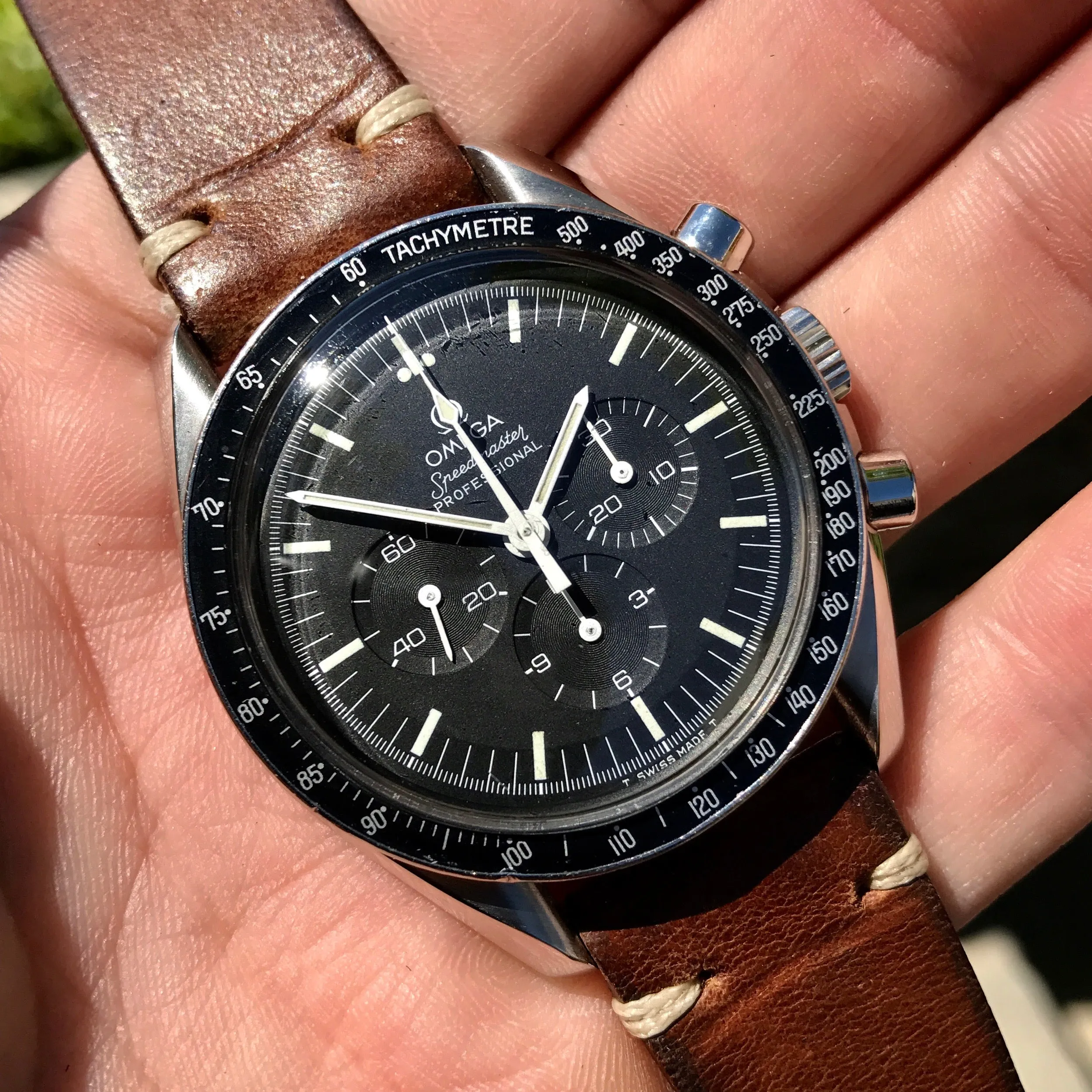 Vintage Omega Speedmaster 145022 ST Steel Chronograph CRS Caliber 861 Manual Wristwatch
