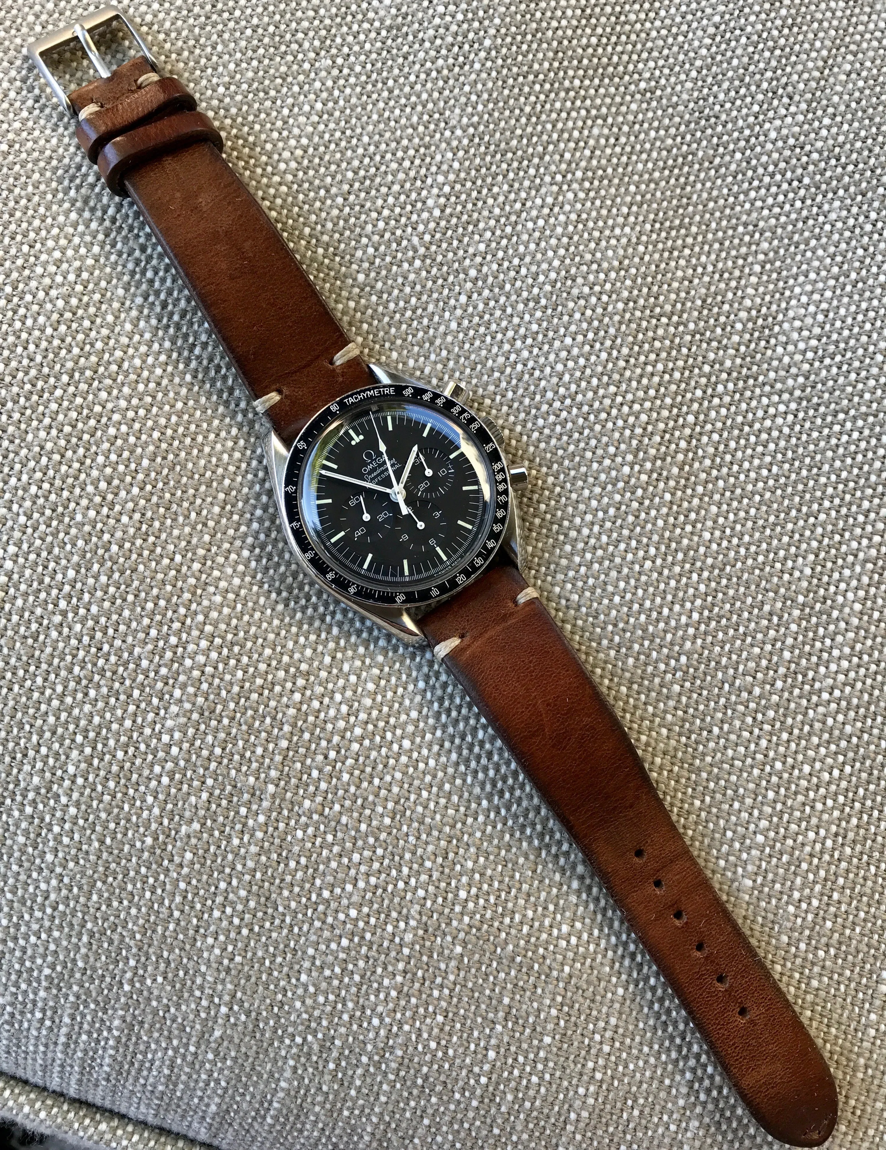Vintage Omega Speedmaster 145022 ST Steel Chronograph CRS Caliber 861 Manual Wristwatch