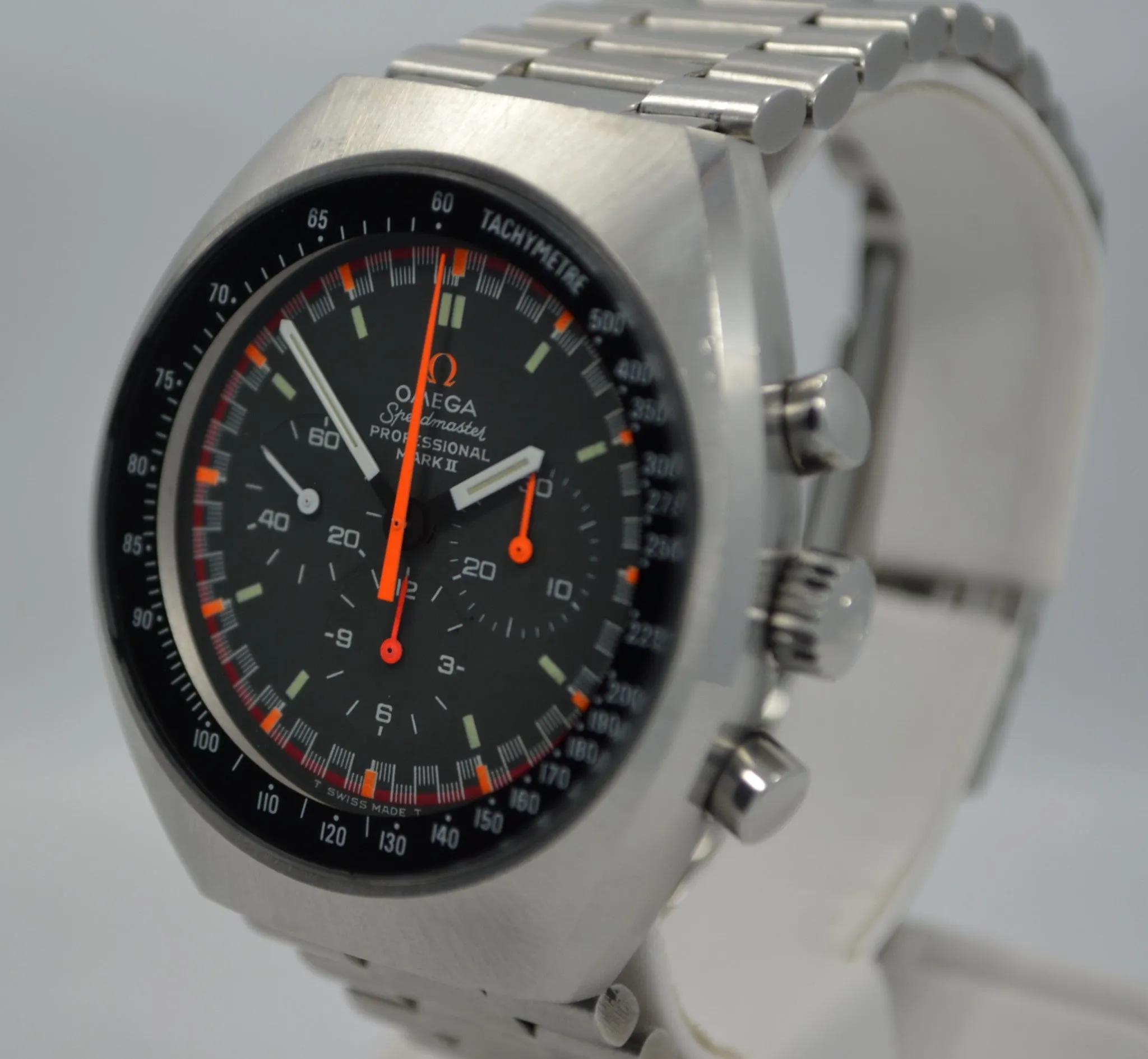 Vintage Omega Speedmaster Mark II 145.014 Chronograph Stainless Steel 861 Wristwatch