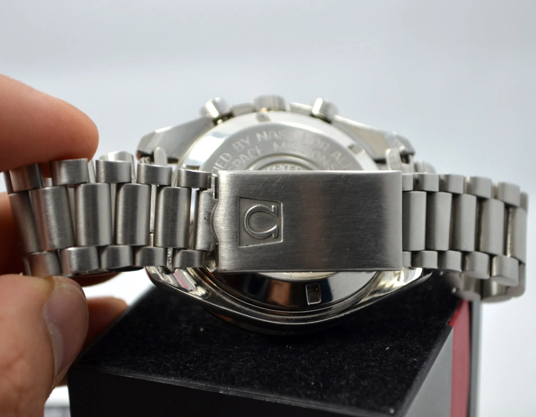 Vintage Omega Speedmaster ST 145.022 1978 Stainless Steel Chronograph Cal. 861 Watch