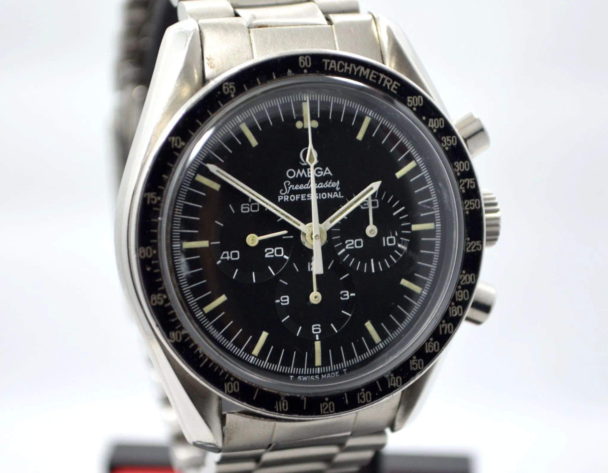Vintage Omega Speedmaster ST 145.022 1978 Stainless Steel Chronograph Cal. 861 Watch