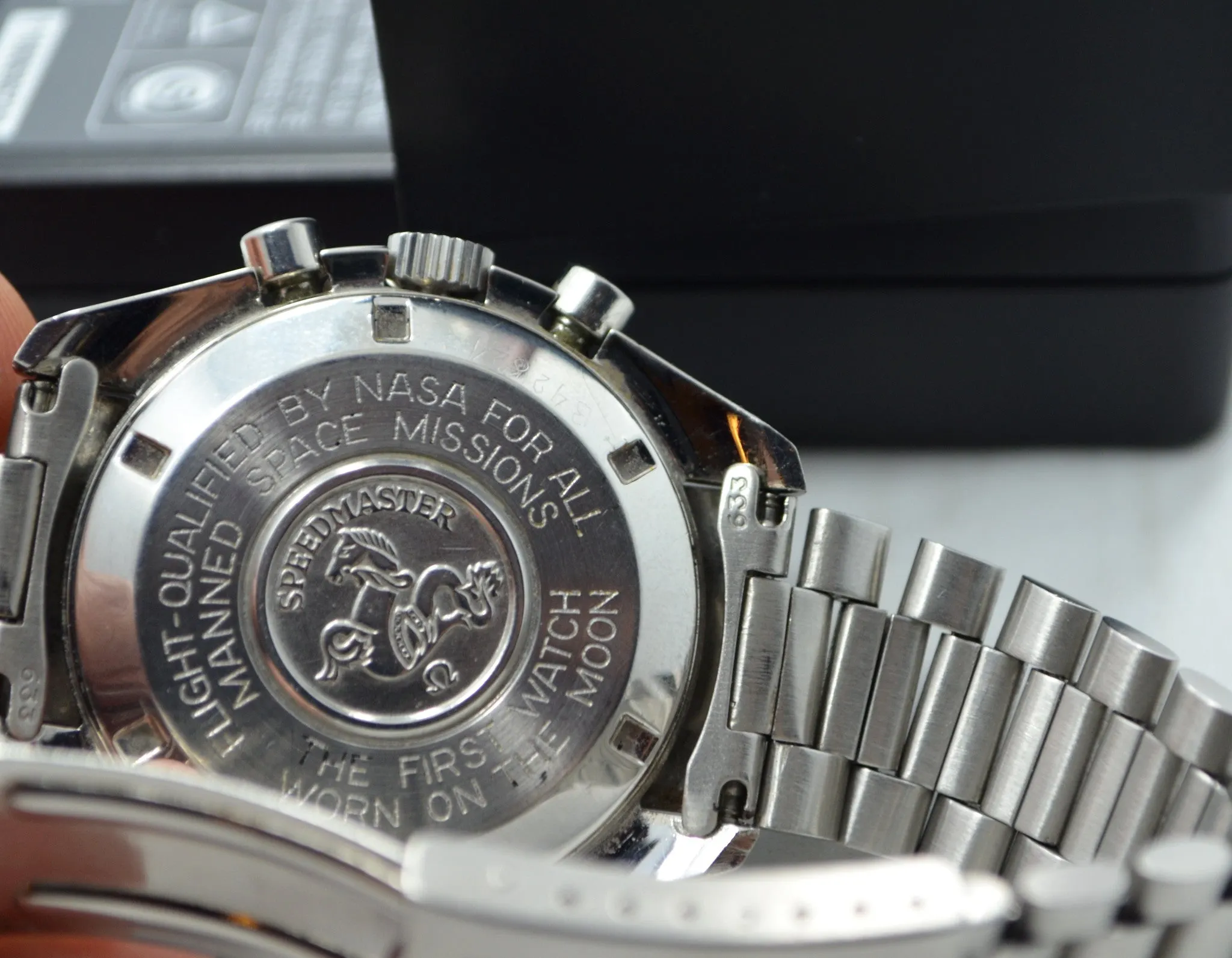 Vintage Omega Speedmaster ST 145.022 1978 Stainless Steel Chronograph Cal. 861 Watch