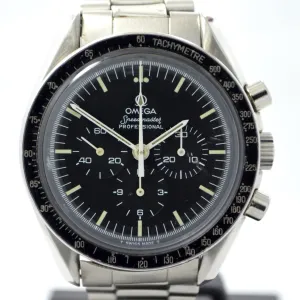 Vintage Omega Speedmaster ST 145.022 1978 Stainless Steel Chronograph Cal. 861 Watch