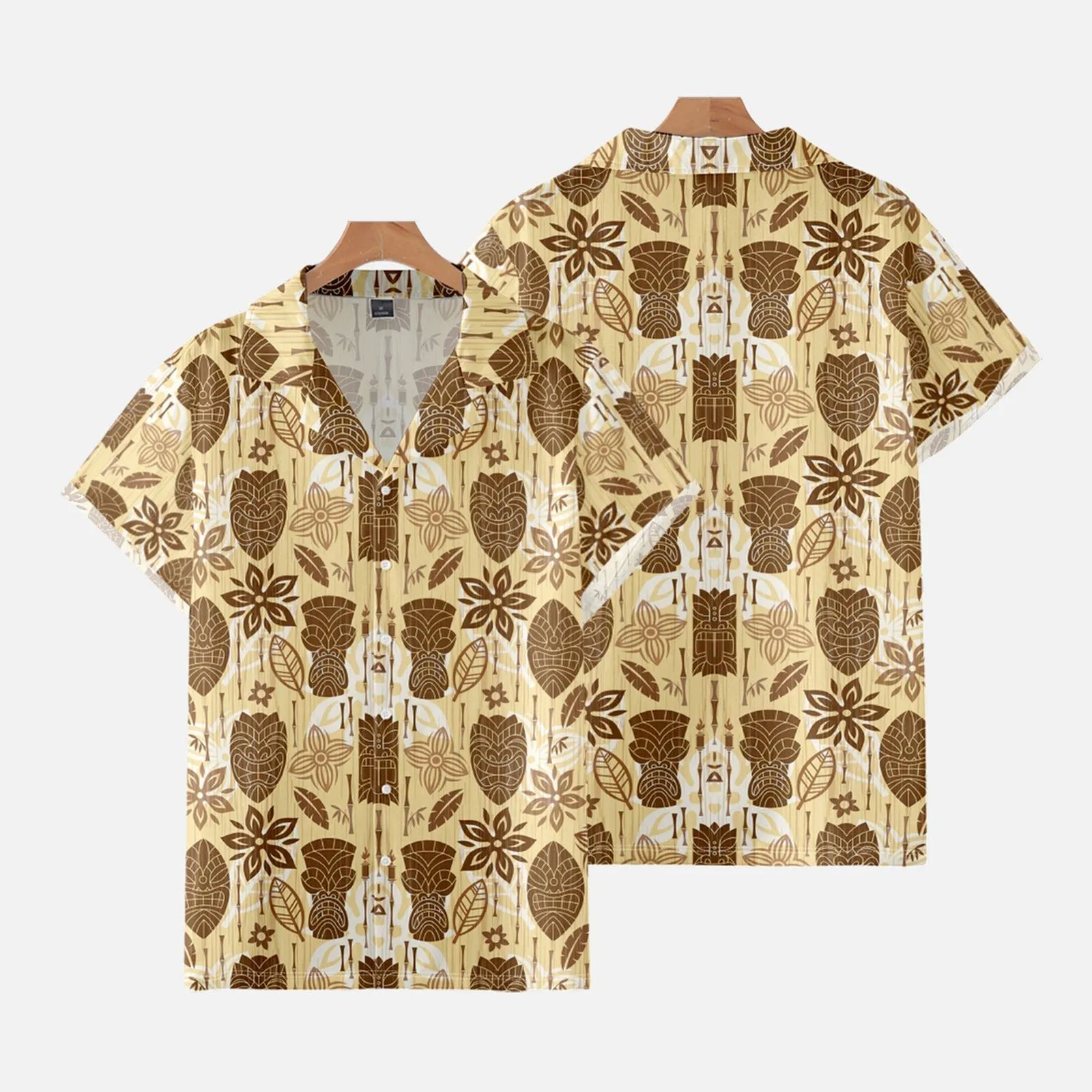 VINTAGE PRINTED ALOHA SHIRT