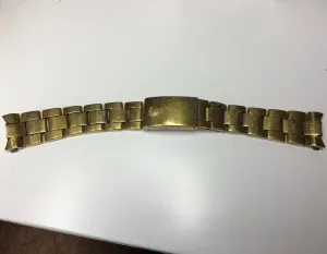 Vintage Rolex 78351 Oyster Gold Filled Plated 457 Ends 19mm Bracelet