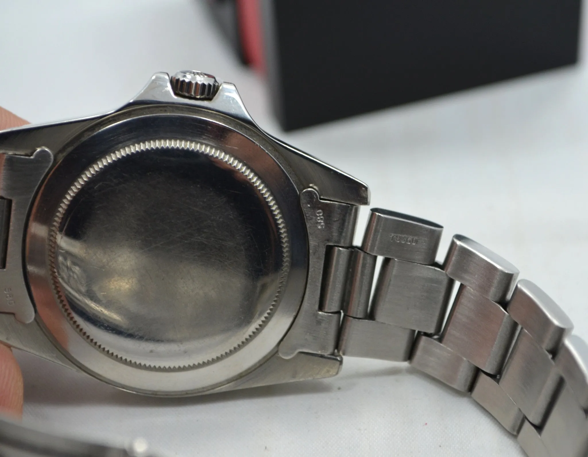 Vintage Rolex Explorer II 1655 Mark II Stern Dial Watch w/ Original Purchase Papers Circa 1974
