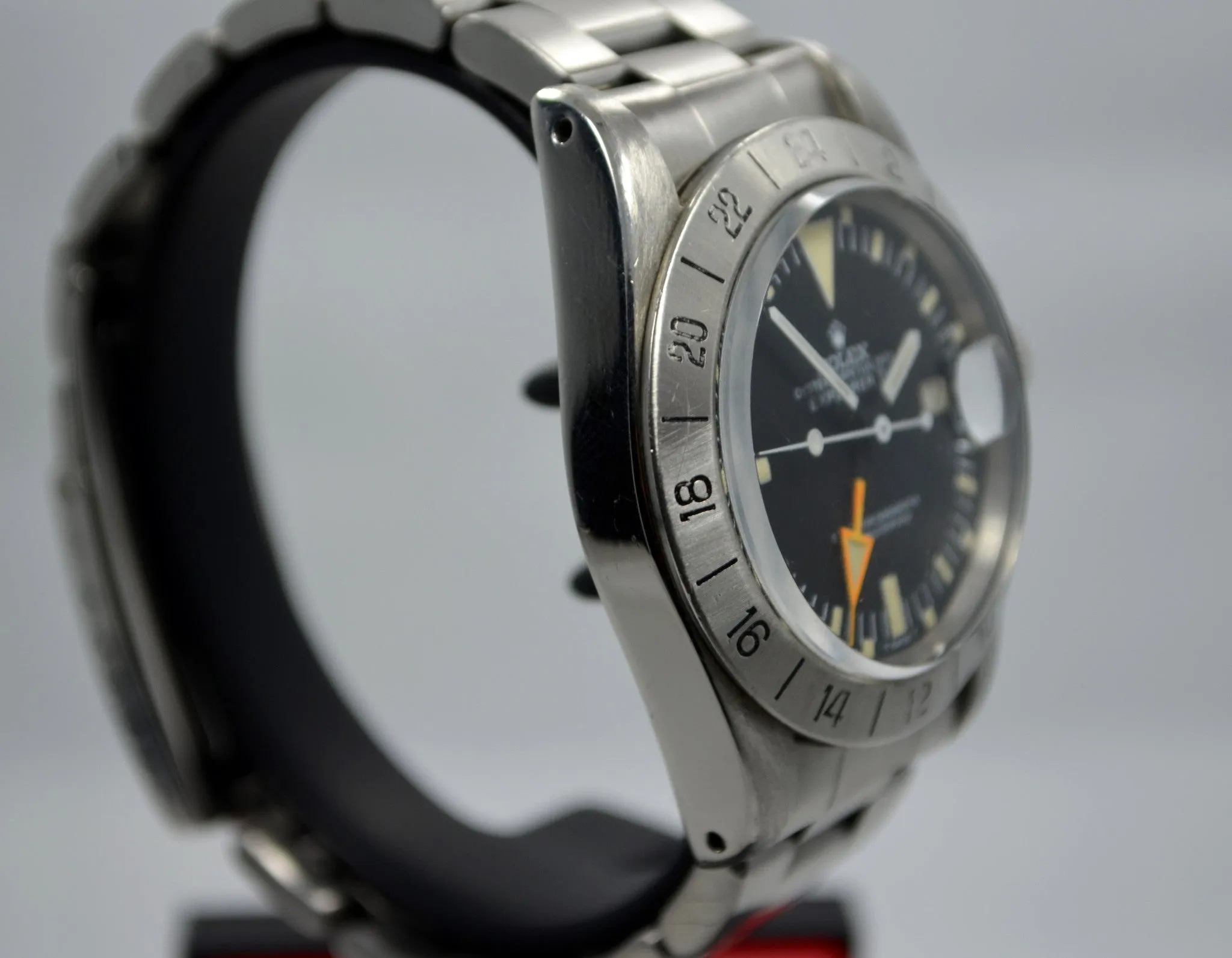 Vintage Rolex Explorer II 1655 Mark II Stern Dial Watch w/ Original Purchase Papers Circa 1974