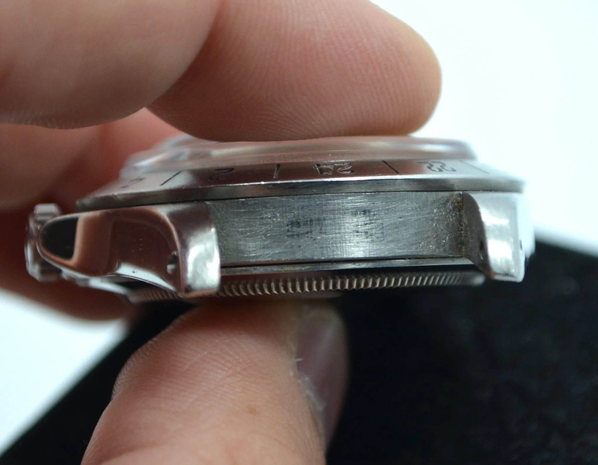 Vintage Rolex Explorer II 1655 Mark II Stern Dial Watch w/ Original Purchase Papers Circa 1974