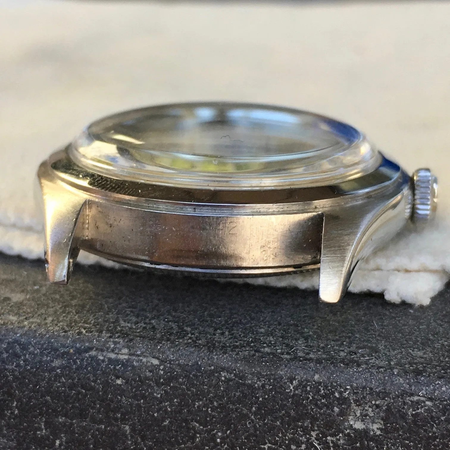 Vintage Rolex Oyster Air King "Serpico Y Laino" 4499 Precision 1946 Steel Wristwatch