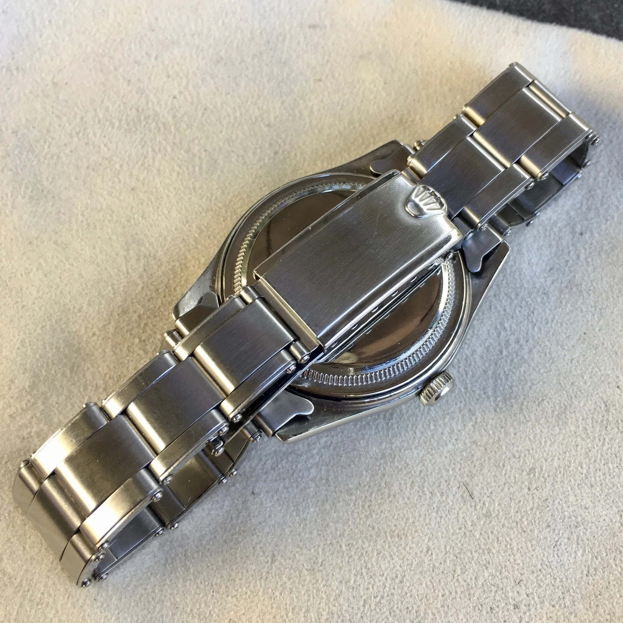 Vintage Rolex Oyster Air King "Serpico Y Laino" 4499 Precision 1946 Steel Wristwatch
