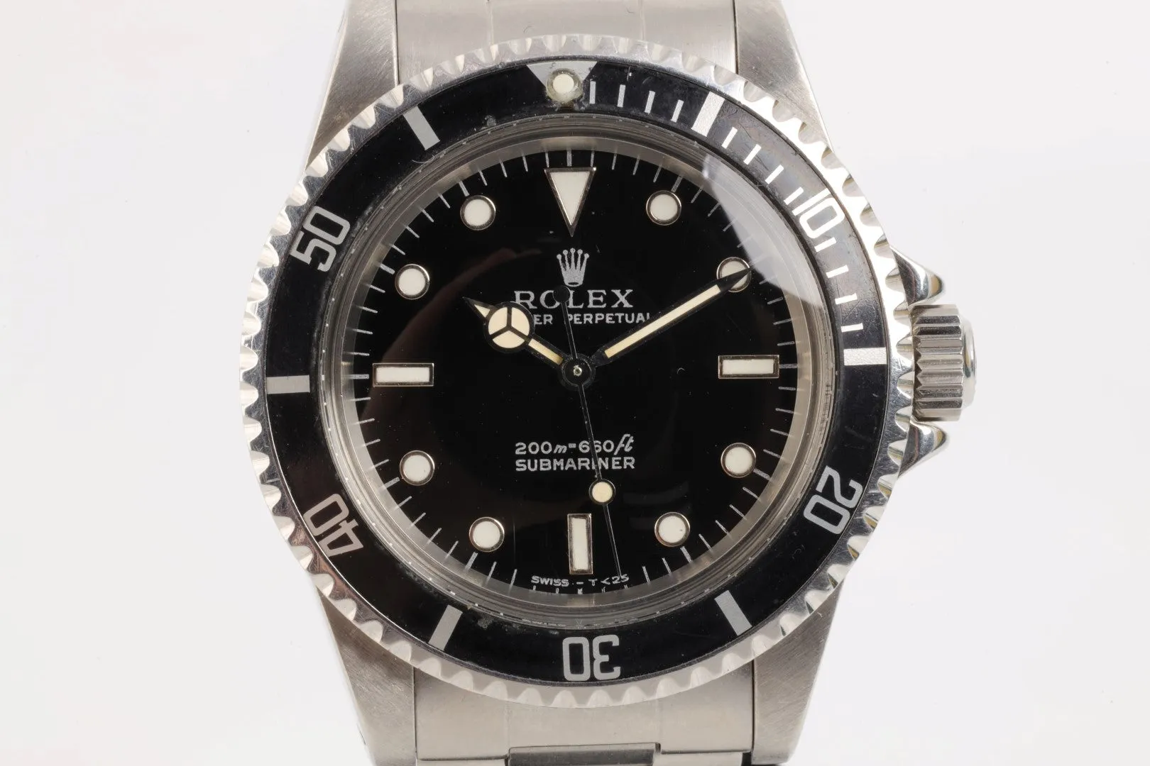 Vintage! Rolex Submariner 5513 Stainless Steel Watch