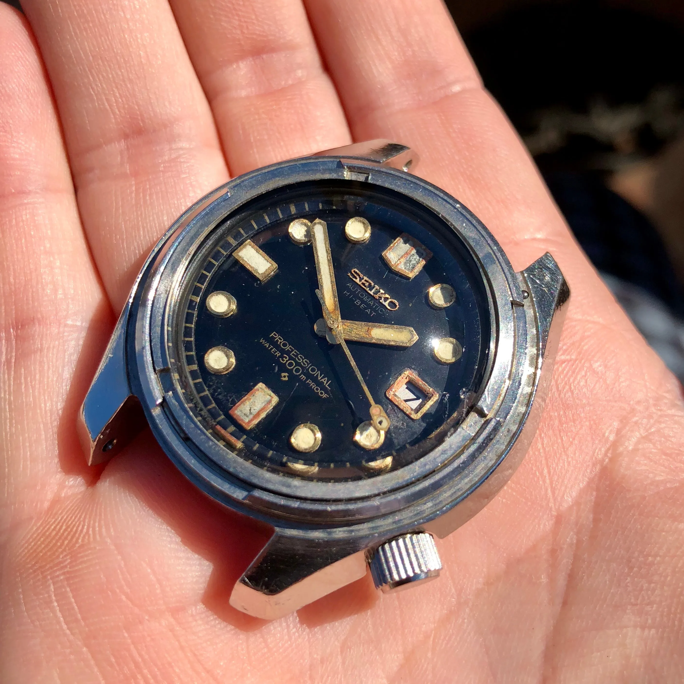 Vintage Seiko Hi Beat 6159-7001 Divers Automatic Wristwatch 1960’s
