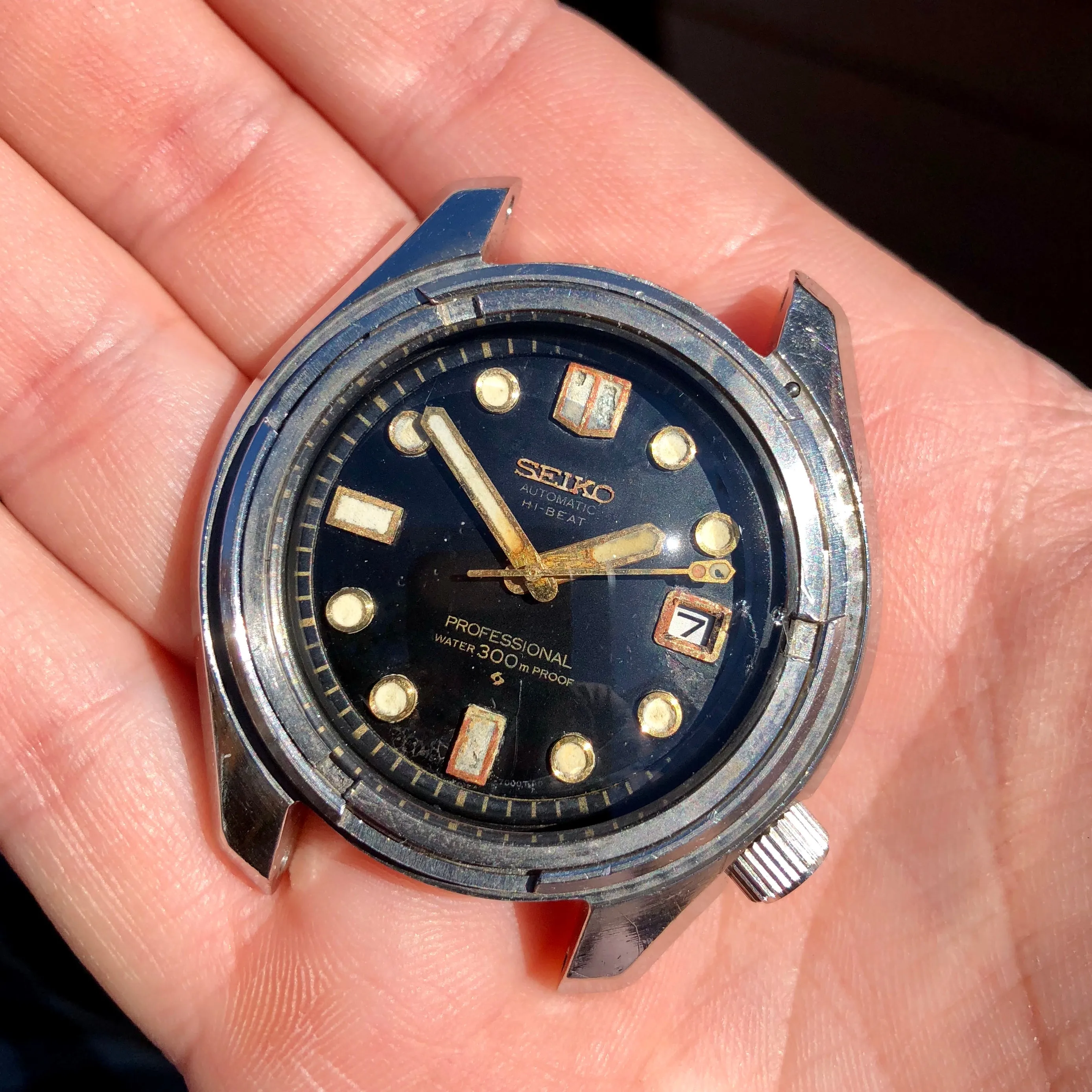 Vintage Seiko Hi Beat 6159-7001 Divers Automatic Wristwatch 1960’s