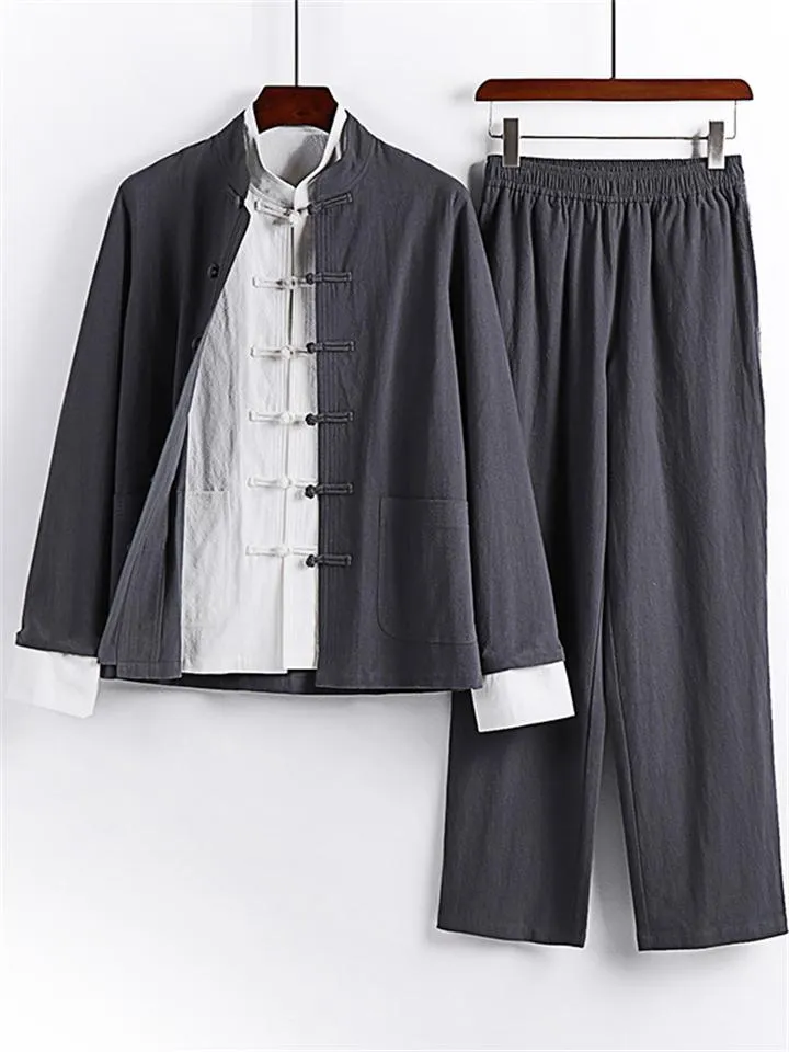 Vintage Style 3-Piece Outfit for Men