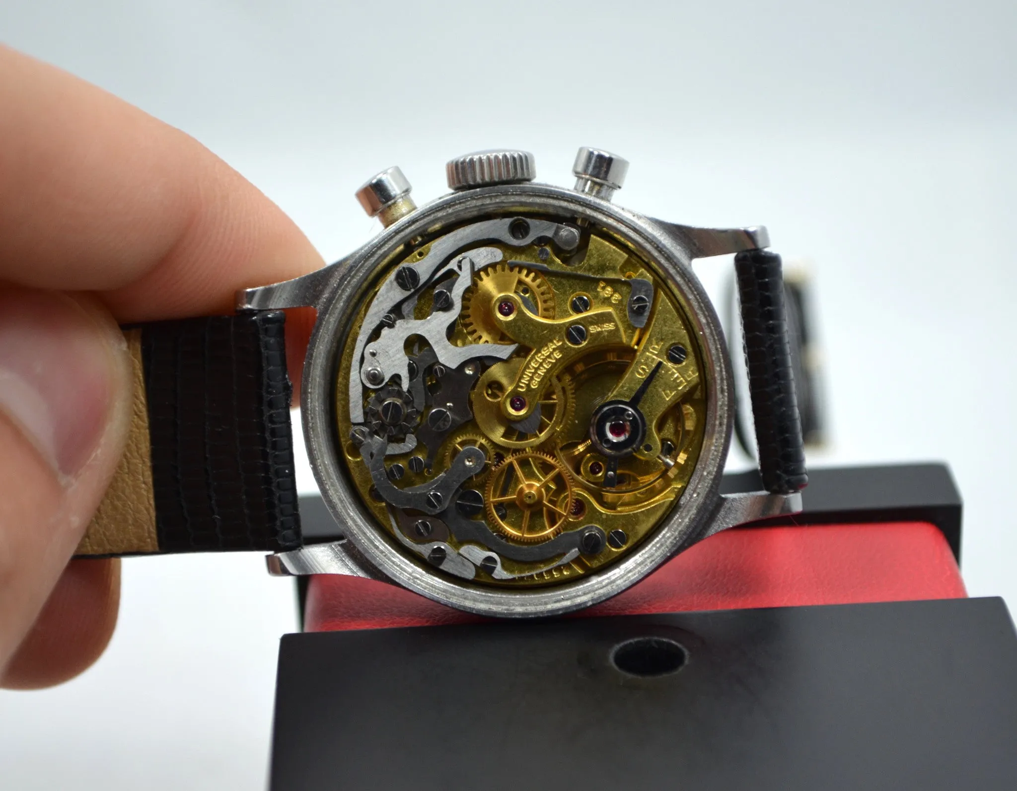 Vintage Universal Geneve Compax 22278 Manual Steel Chronograph Cal. 281 Watch