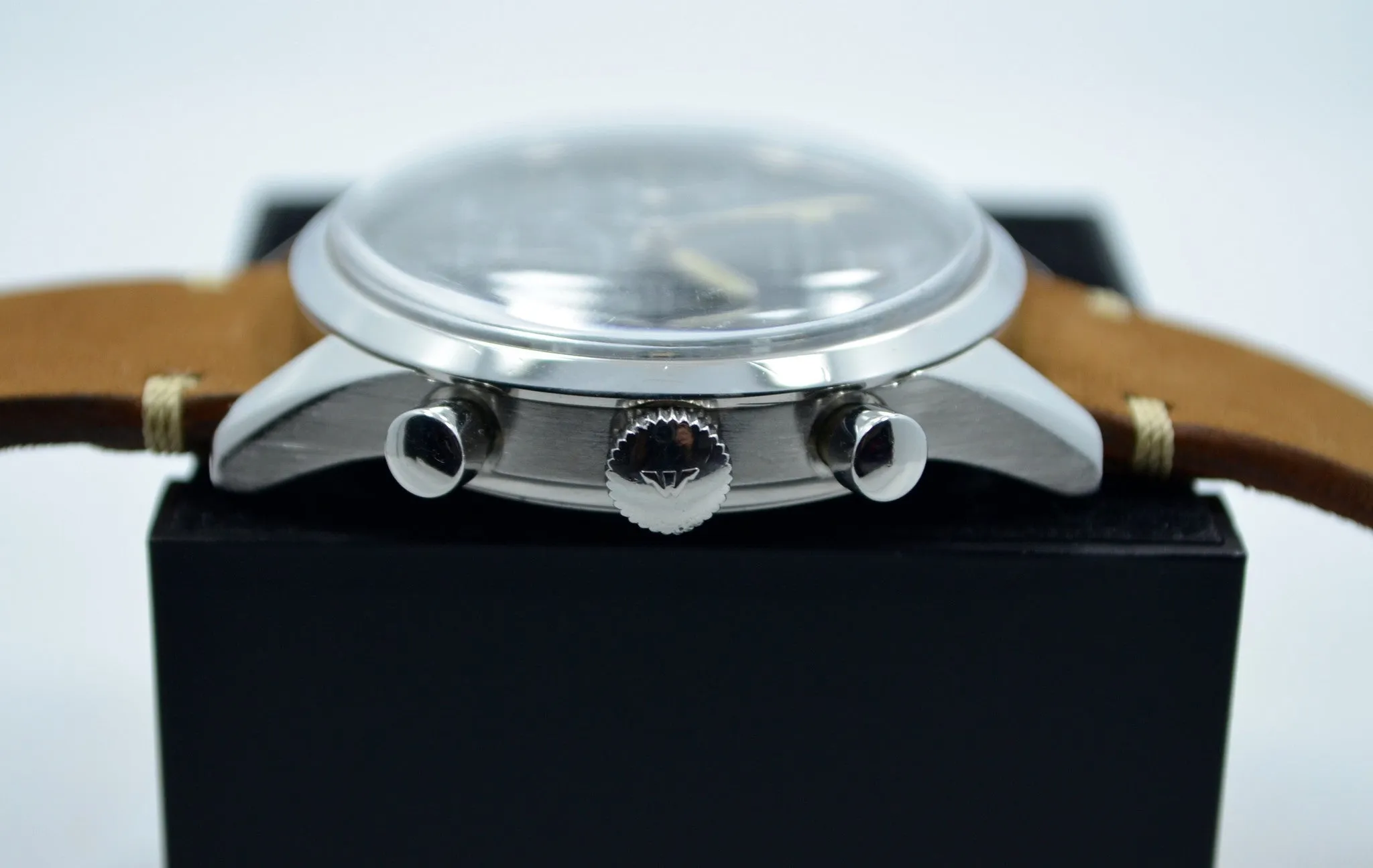 Vintage Wittnauer Professional Chronograph Steel Valjoux 72 Manual Wristwatch