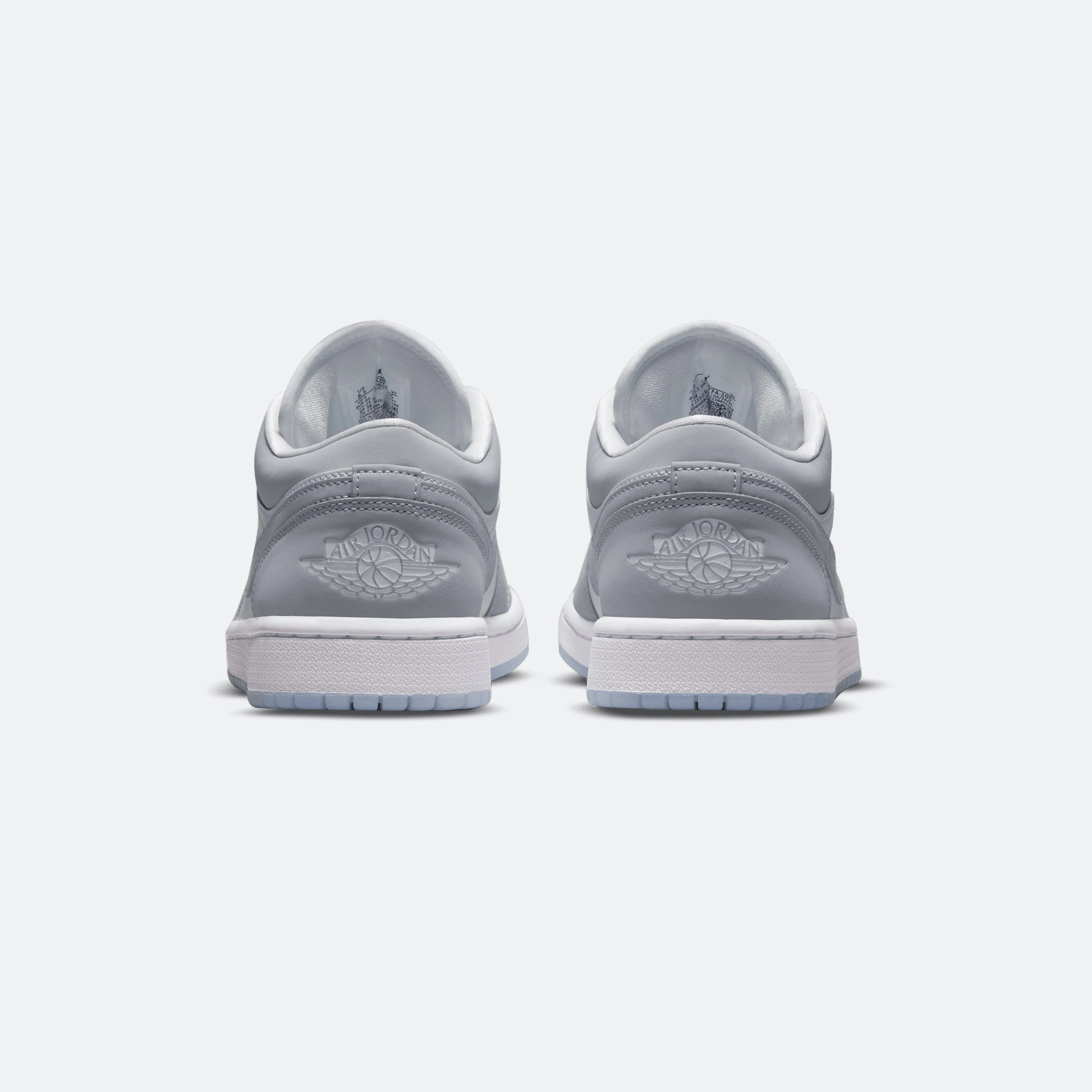 W Jordan 1 Low 'White Wolf Grey'