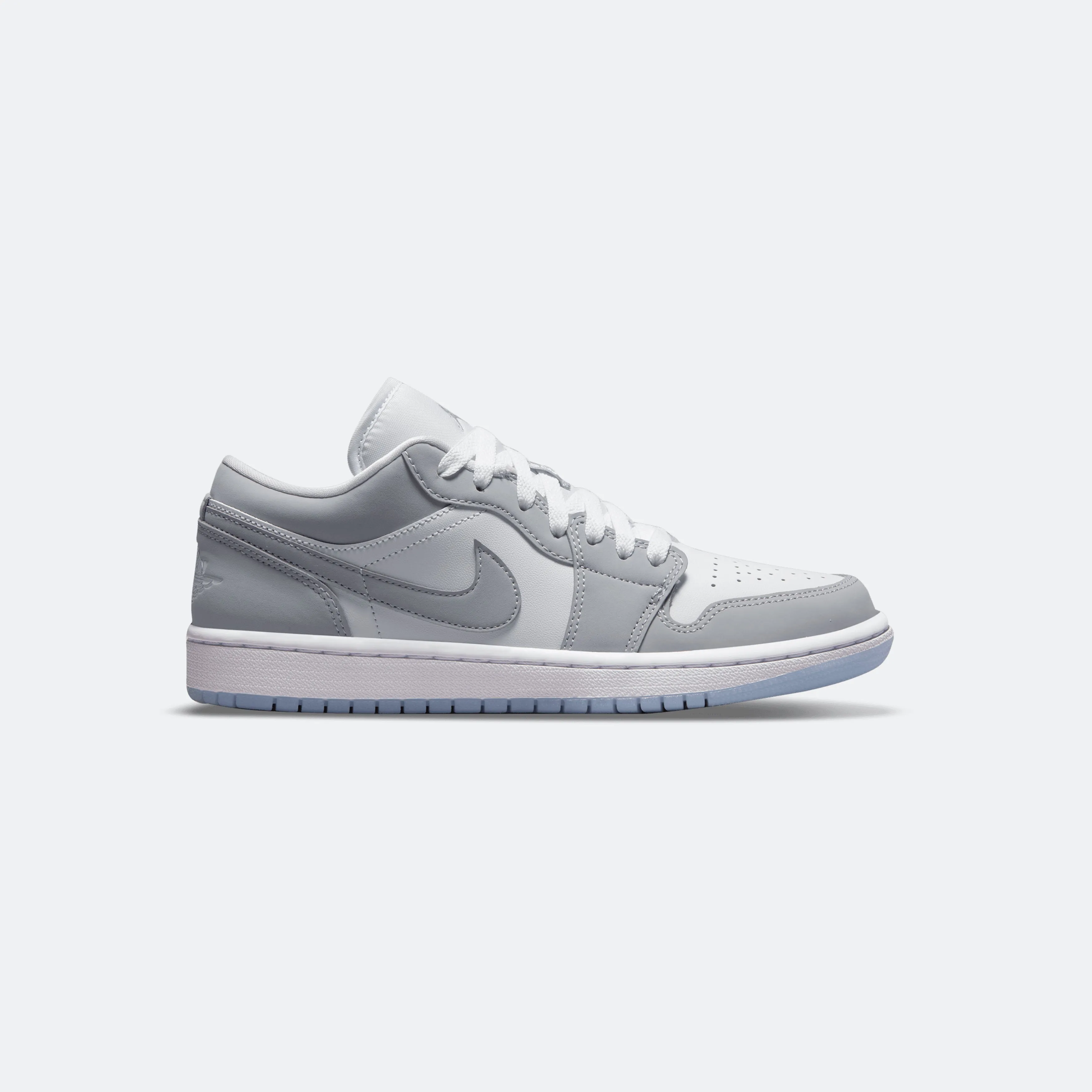 W Jordan 1 Low 'White Wolf Grey'