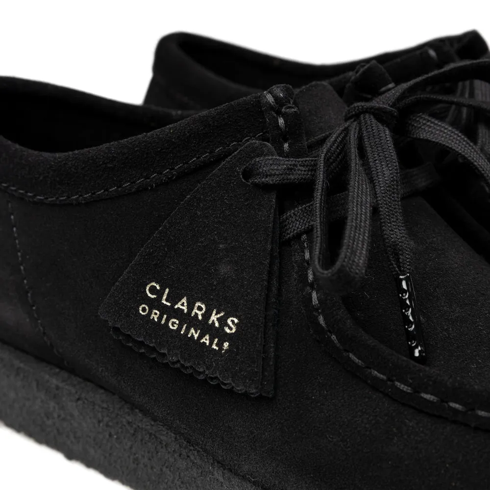 Wallabee Black Suede | Black