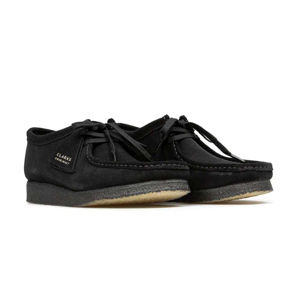 Wallabee Black Suede | Black