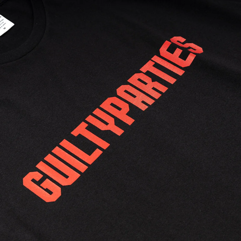 Washed Heavy Weight Crewneck Type-4 Tee | Black