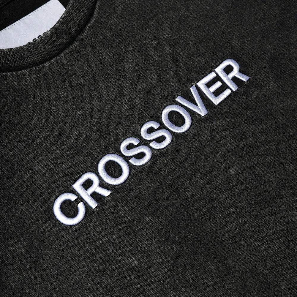 Washed Logo Tee | Black