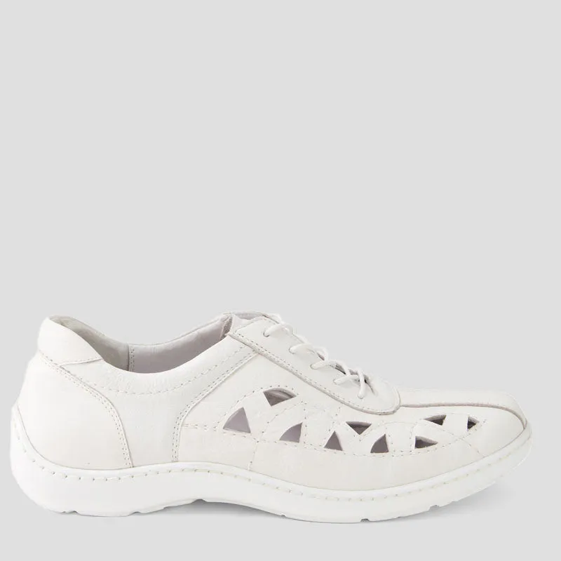 WATKIN XF - WHITE LEATHER - WHITE SOLE FS