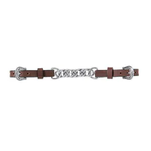 Weaver Basin Cowboy Curb Strap W/Chain
