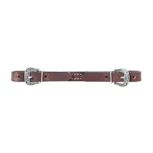 Weaver Leather Basin Cowboy All Leather Curb Strap