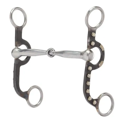Weaver Professional Antiqued Argentine Snaffle Mouth Bit
