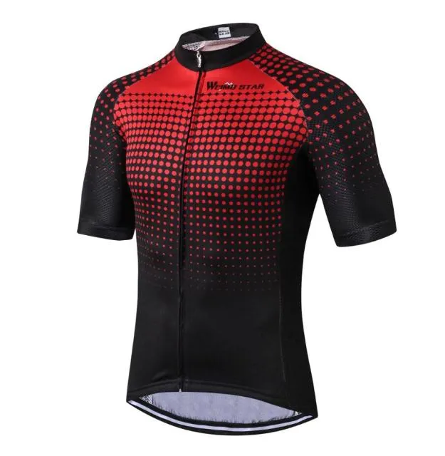 Weimostar Men Cycling Jersey Half Sleeve ProTeam Maillot Ciclismo Ropa mtb Bike Jersey Cycling Clothing Green Red Blue 3-Colors